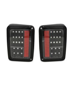 Стопове за CHRYSLER JEEP WRANGLER JK 07-18 LED Черни