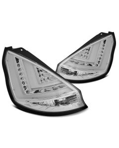 Стопове за FORD FIESTA MK7 12-16 HB хром LED BAR