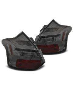 Стопове за FORD FOCUS 3 11-10.14 HATCHBACK опушени LED BAR SEQ IND.