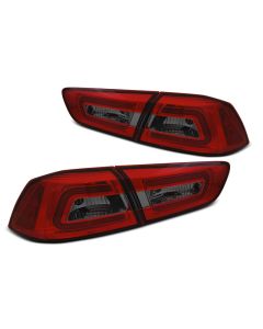 Стопове за MITSUBISHI LANCER 8 SEDAN 08-11  опушени LED BAR