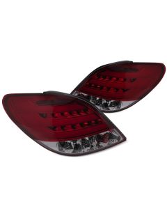 Стопове за PEUGEOT 207 3D/5D 05.06-06.09  опушени LED BAR