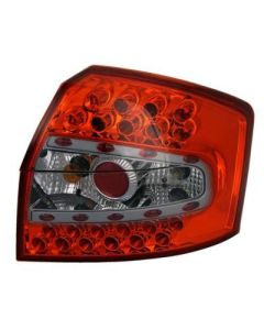 LED стопове за Audi a4 2000-2004 B6 Червени хромирани