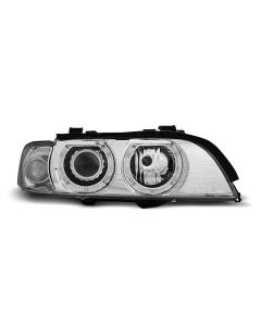 XENON Фарове  с ангелски очи хром за BMW E39 09.95-06.03