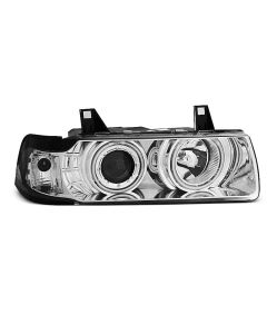 Фарове  с ангелски очи CCFL хром за BMW E36 12.90-08.99 S/C/T 