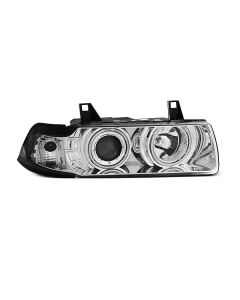 Фарове  с ангелски очи CCFL хром за BMW E36 12.90-08.99 C/C