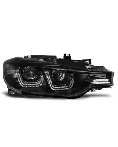 Фарове  U-LED LIGHT Черни за BMW F30/F31 10.11 - 05.15