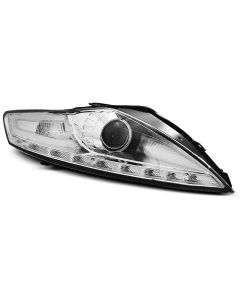 Фарове за FORD MONDEO 07.07-11.10 с дневни светлини хром LED INDICATOR