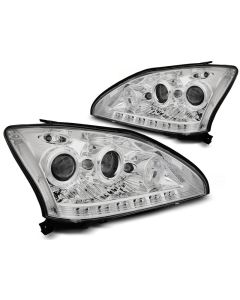 Фарове за LEXUS RX 330 / 350 03-08 TUBE LIGHT хром