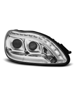 Фарове  TUBE LIGHT хром за MERCEDES W220 S-KLASA 09.98-05.05