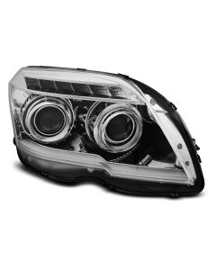 Фарове  TUBE LIGHT хром за MERCEDES GLK X204 06.08-08.12