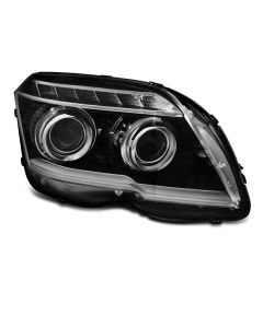 Фарове  TUBE LIGHT Черни за MERCEDES GLK X204 06.08-08.12