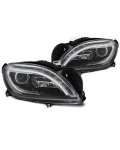 Фарове  Черни LED за MERCEDES M-CLASS W166 11-15