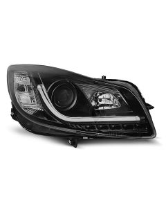 Фарове за OPEL INSIGNIA 08-12 Черни TUBE LIGHTS