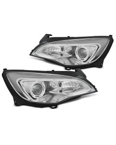 Фарове за OPEL ASTRA J 10-15 TUBE LIGHT хром