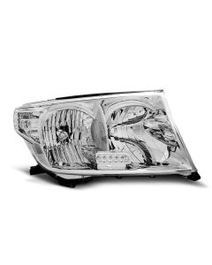 Фарове за TOYOTA LAND CRUISER FJ200 07-12 хром LED