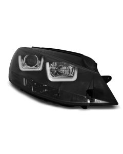 Фарове  U-LED LIGHT Черни за VW GOLF 7 11.12-17