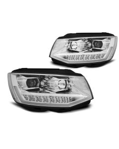 Фарове  TUBE LIGHT DRL хром за VW T6 15-19