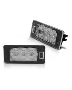 LICENSE LED 3x LIGHTS CLEAR за BMW E90 / F30 / F32 / E39 / E60 / F10 / X3 / X5 / X6