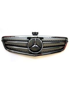 Решетка - Черна хромирана За Mercedes C-class W204 2007-2011г.