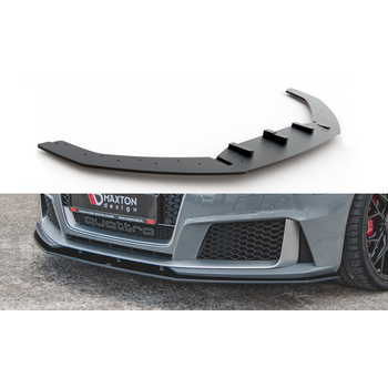 Добавка за предна броня/лип спойлер Audi RS3 8V Sportback - Maxton Design
