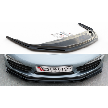 Добавка за предна броня/лип спойлер  V.2 Porsche 911 Carrera 991 - Maxton Design