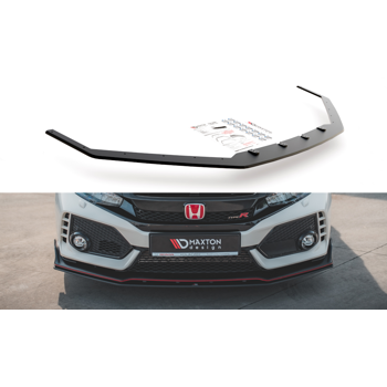 Добавка за предна броня/лип спойлер V.2 Honda Civic X Type-R