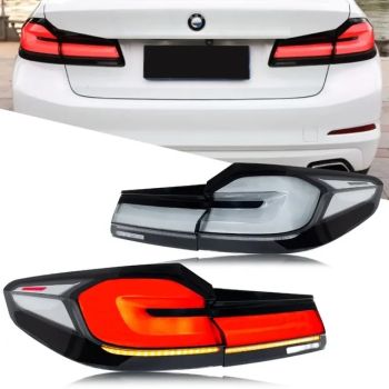Бели LED стопове с динамична светлина за BMW G30