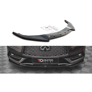 Добавка за предна броня/лип спойлер  Infiniti Q60 S Mk2 - Maxton Design