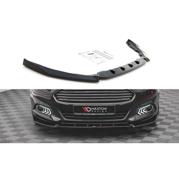 Добавка за предна броня/лип спойлер  Ford Mondeo Mk5 - Maxton Design