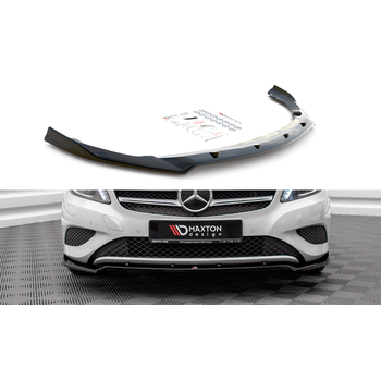 Добавка за предна броня/лип спойлер  V.2 Mercedes-Benz A W176 - Maxton Design