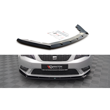 Добавка за предна броня/лип спойлер  V.1 Seat Leon Mk3 - Maxton Design