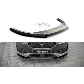 Добавка за предна броня/лип спойлер  V.2 Cupra Leon - Maxton Design