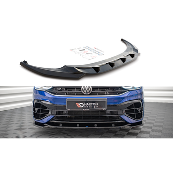 Добавка за предна броня/лип спойлер  V.3 Volkswagen Tiguan R / R-Line Mk2 Facelift