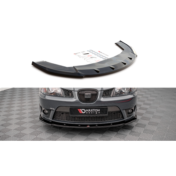 Добавка за предна броня/лип спойлер  V.1 Seat Ibiza Cupra Mk3 - Maxton Design