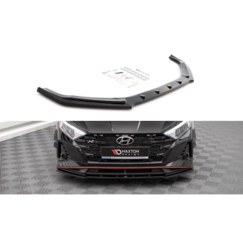 Добавка за предна броня/лип спойлер  V.1 Hyundai I20 N Mk3 - Maxton Design