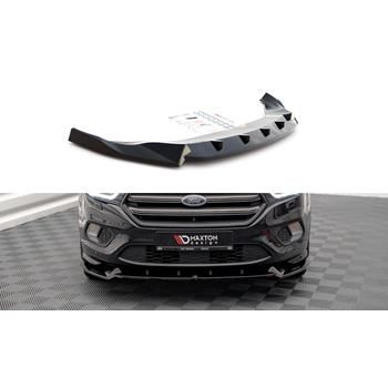Добавка за предна броня/лип спойлер  V.2 Ford Escape ST-Line Mk3 - Maxton Design
