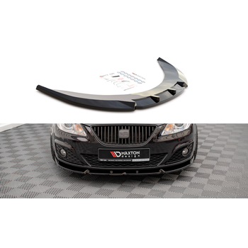 Добавка за предна броня/лип спойлер  v.1 Seat exeo - Maxton Design