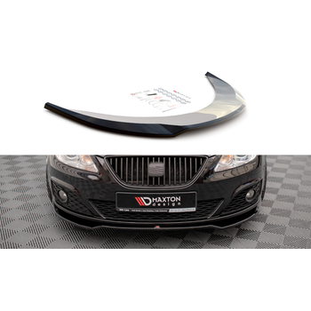 Добавка за предна броня/лип спойлер  v.2 Seat exeo - Maxton Design