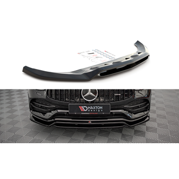 Добавка за предна броня/лип спойлер mercedes-benz glc coupe amg-line c253 facelift - Maxton Design
