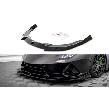 Добавка за предна броня/лип спойлер  Lamborghini Huracan Evo - Maxton Design