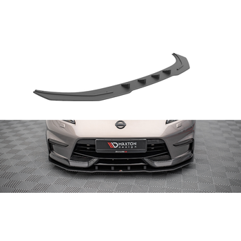 Добавка за предна броня/лип спойлер Nissan 370Z Nismo Facelift - Maxton Design