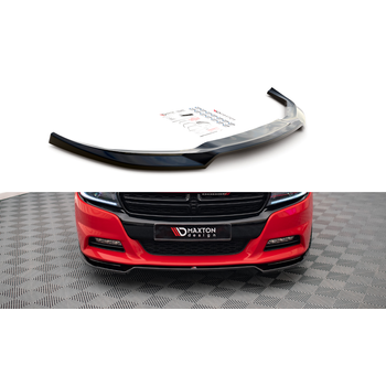 Добавка за предна броня/лип спойлер  V.2 Dodge Charger RT Mk7 Facelift - Maxton Design
