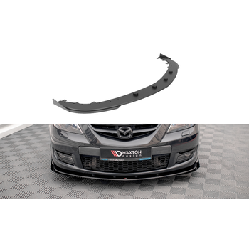 Добавка за предна броня/лип спойлер v.1 + Добавки Mazda 3 MPS MK1 - Maxton Design