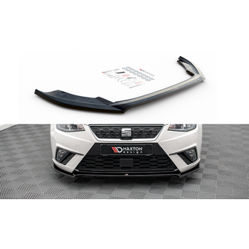 Добавка за предна броня/лип спойлер  V.3 Seat Ibiza FR/ Standard Mk5 - Maxton Design
