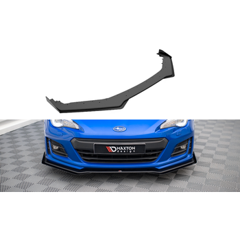 Добавка за предна броня/лип спойлер v.1 + Добавки Subaru BRZ MK1 Facelift - Maxton Design