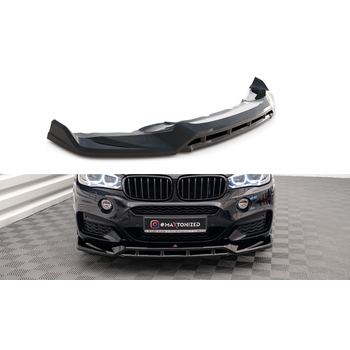 Добавка за предна броня/лип спойлер  V.3 BMW X6 M-Pack F16