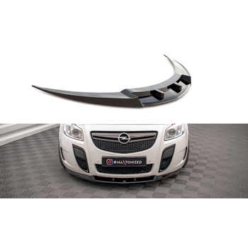 Добавка за предна броня/лип спойлер  V.1 Opel Insignia OPC Mk1 - Maxton Design