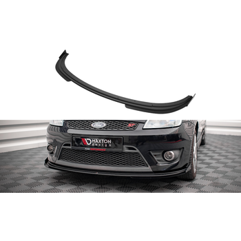 Добавка за предна броня/лип спойлер v.1 + Добавки Ford Fiesta St Mk6 - Maxton Design
