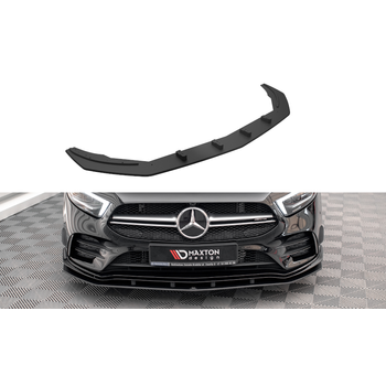Добавка за предна броня/лип спойлер Mercedes A35 AMG / AMG-Line Aero Pack W177 - Maxton Design