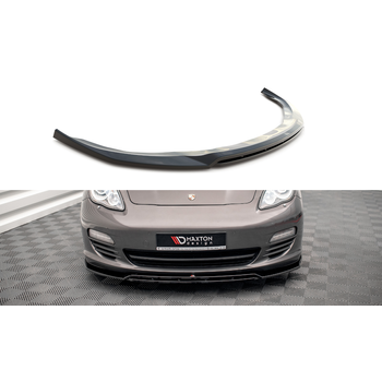 Добавка за предна броня/лип спойлер  V.1 Porsche Panamera / Panamera Diesel 970 - Maxton Design